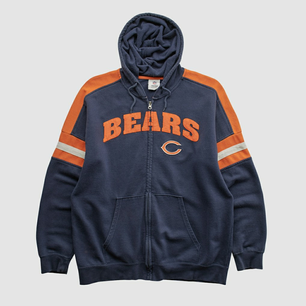 NFL 2010s Hooded Full Zip Sweatshirt - Chicago Bears