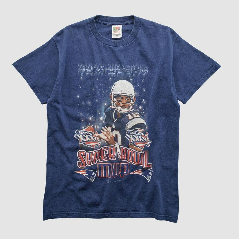 Super Bowl MVP Fruit of The Loom 2002 T-shirt - New England Patriots