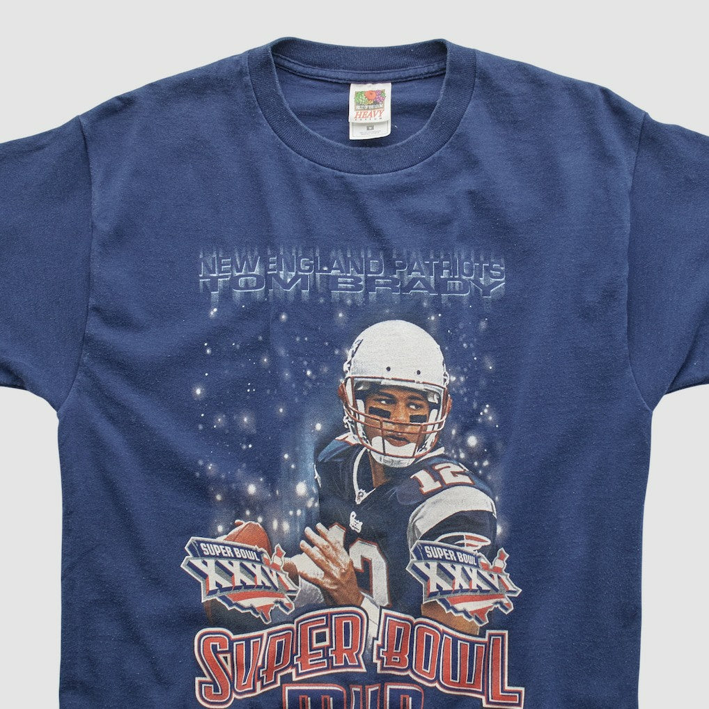 Super Bowl MVP Fruit of The Loom 2002 T-shirt - New England Patriots