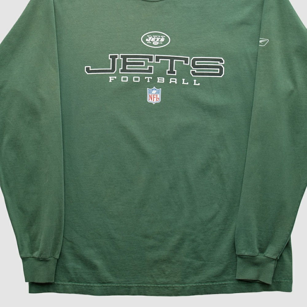 Reebok 2000s Long Sleeve T-shirt - New York Jets