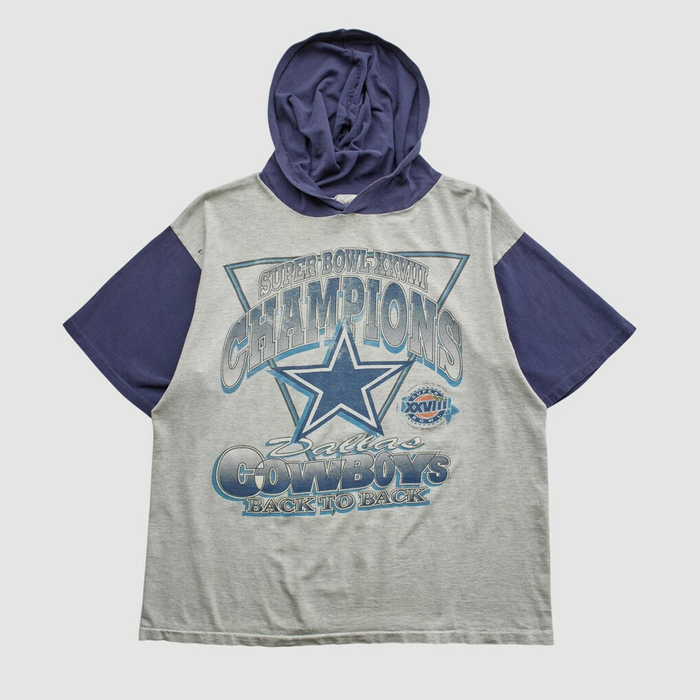 Super Bowl XXVIII Mendez Sportswear 1994 Hooded T-shirt - Dallas Cowboys