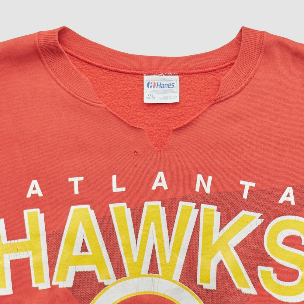 NBA Atlanta Hawks Hanes 90s Pullover Sweatshirt