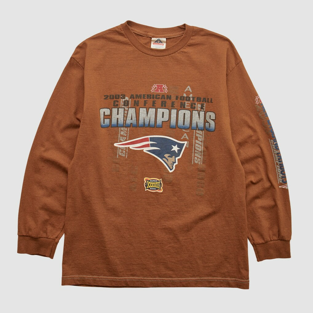 Alstyle 2003 Long Sleeve T-shirt - New England Patriots