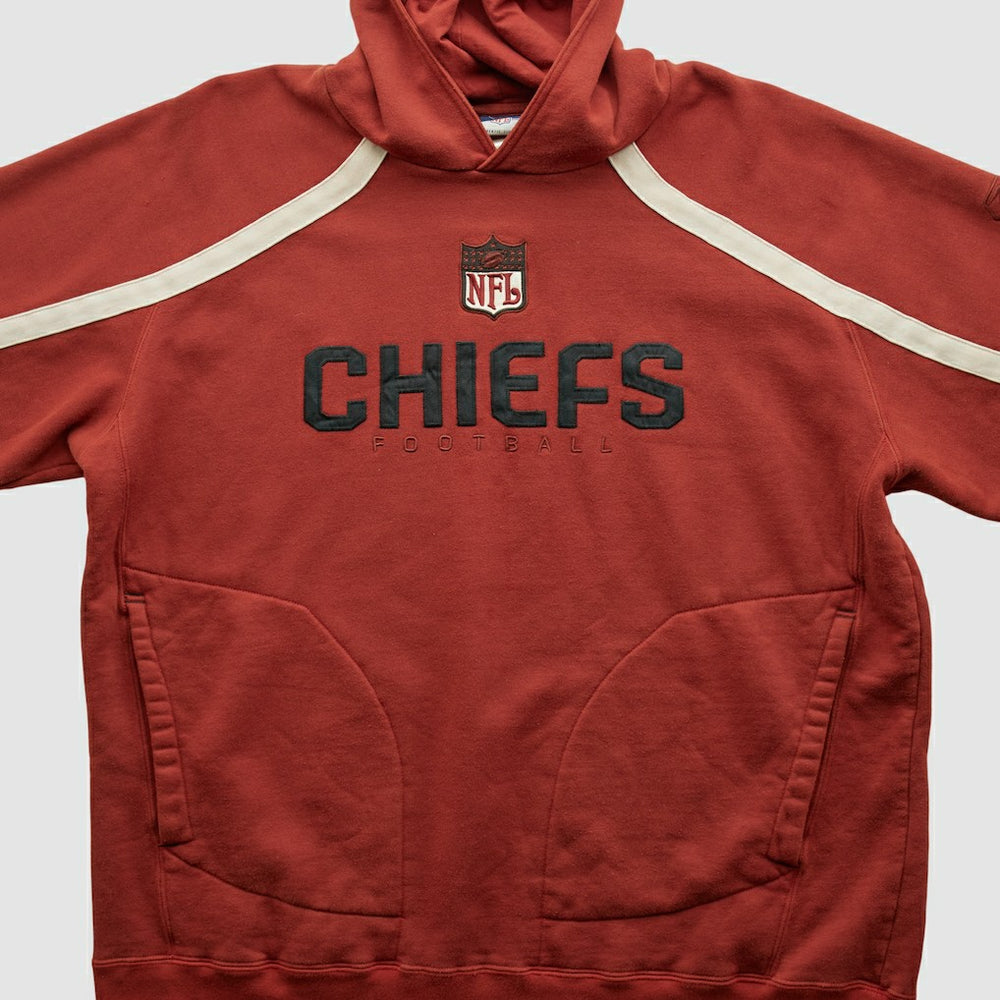 Reebok 2000s Hooded Pullover Sweatshirt - Kansas City Chiefs