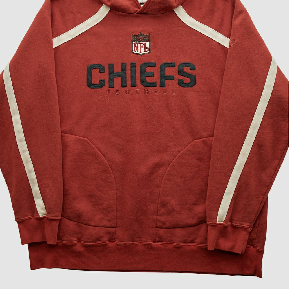 Reebok 2000s Hooded Pullover Sweatshirt - Kansas City Chiefs