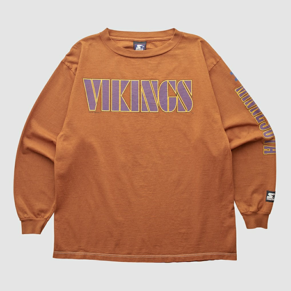 Starter 90s Long Sleeve T-shirt - Minnesota Vikings