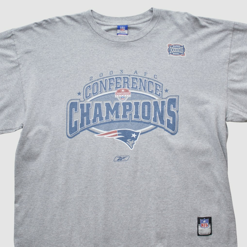 Reebok 2003 Long Sleeve T-shirt - New England Patriots