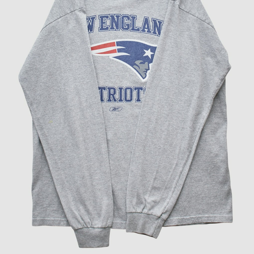 Reebok 2000s Long Sleeve T-shirt - New England Patriots