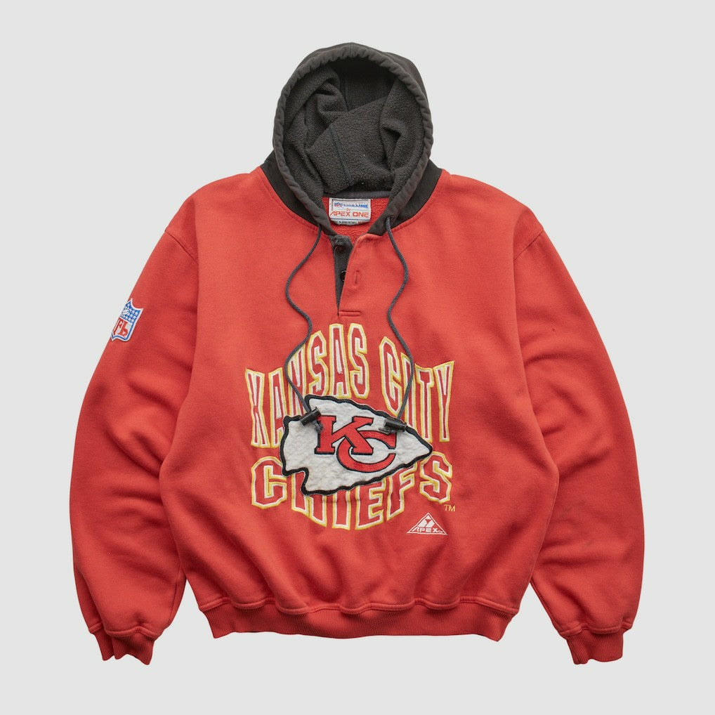 Pro Line 90s Hooded Pullover Sweatshirt - Kansas City Chiefs