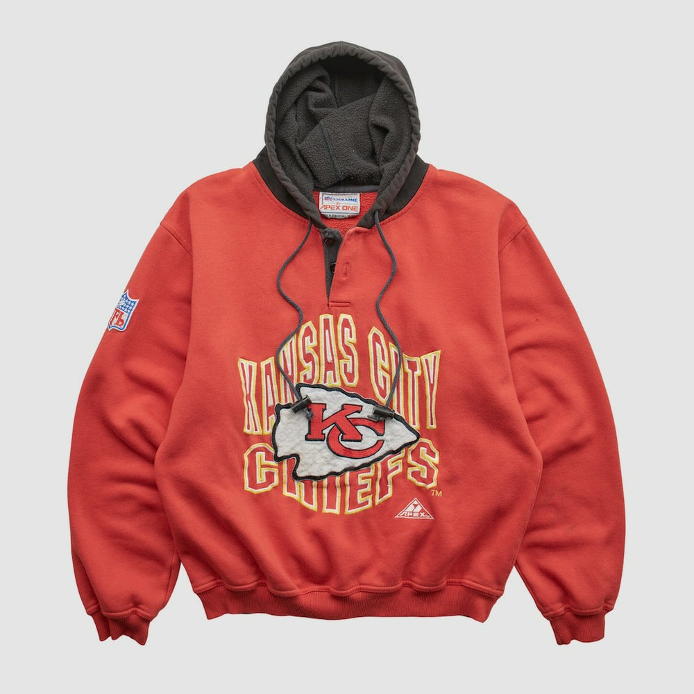 Pro Line 90s Hooded Pullover Sweatshirt - Kansas City Chiefs