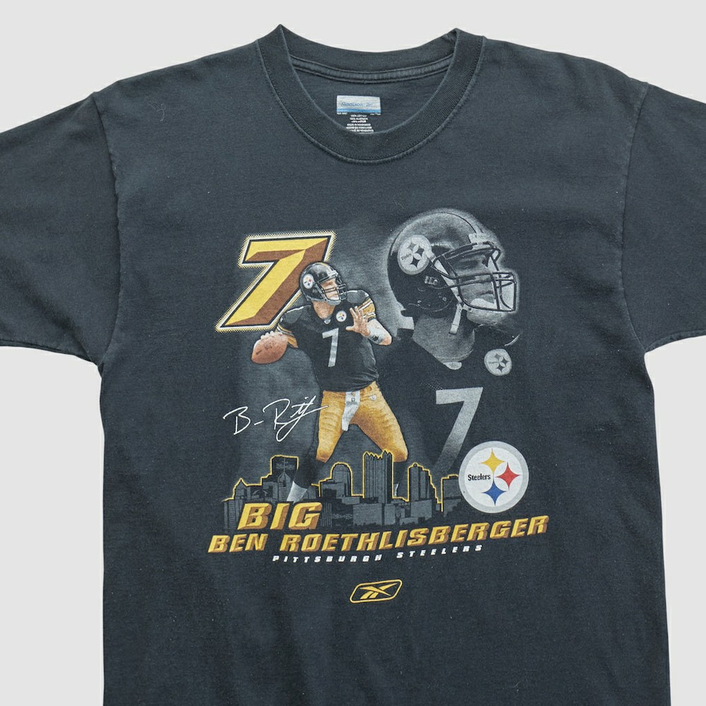 Ben Roethlisberger Reebok 2000s T-shirt - Pittsburgh Steelers