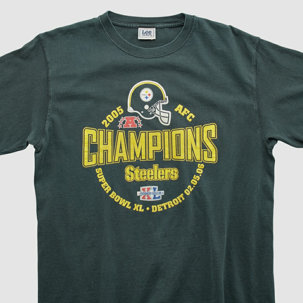 AFC Champions Lee Sport 2005 T-shirt - Pittsburgh Steelers