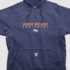 Reebok 2000s Hooded Pullover Sweatshirt - Denver Broncos