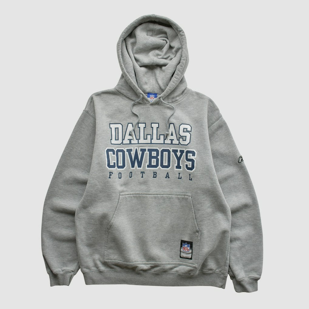 Reebok 2000s Hooded Pullover Sweatshirt - Dallas Cowboys