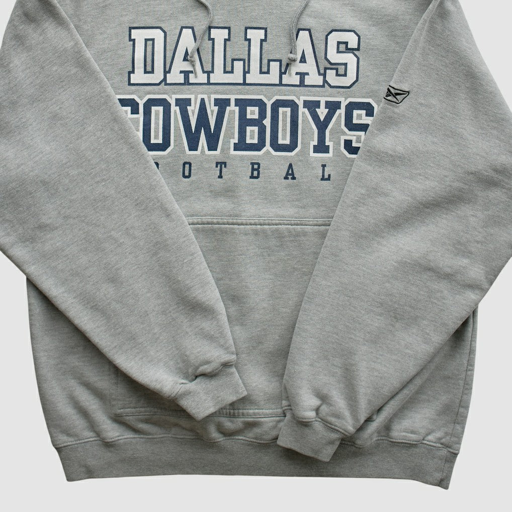 Reebok 2000s Hooded Pullover Sweatshirt - Dallas Cowboys