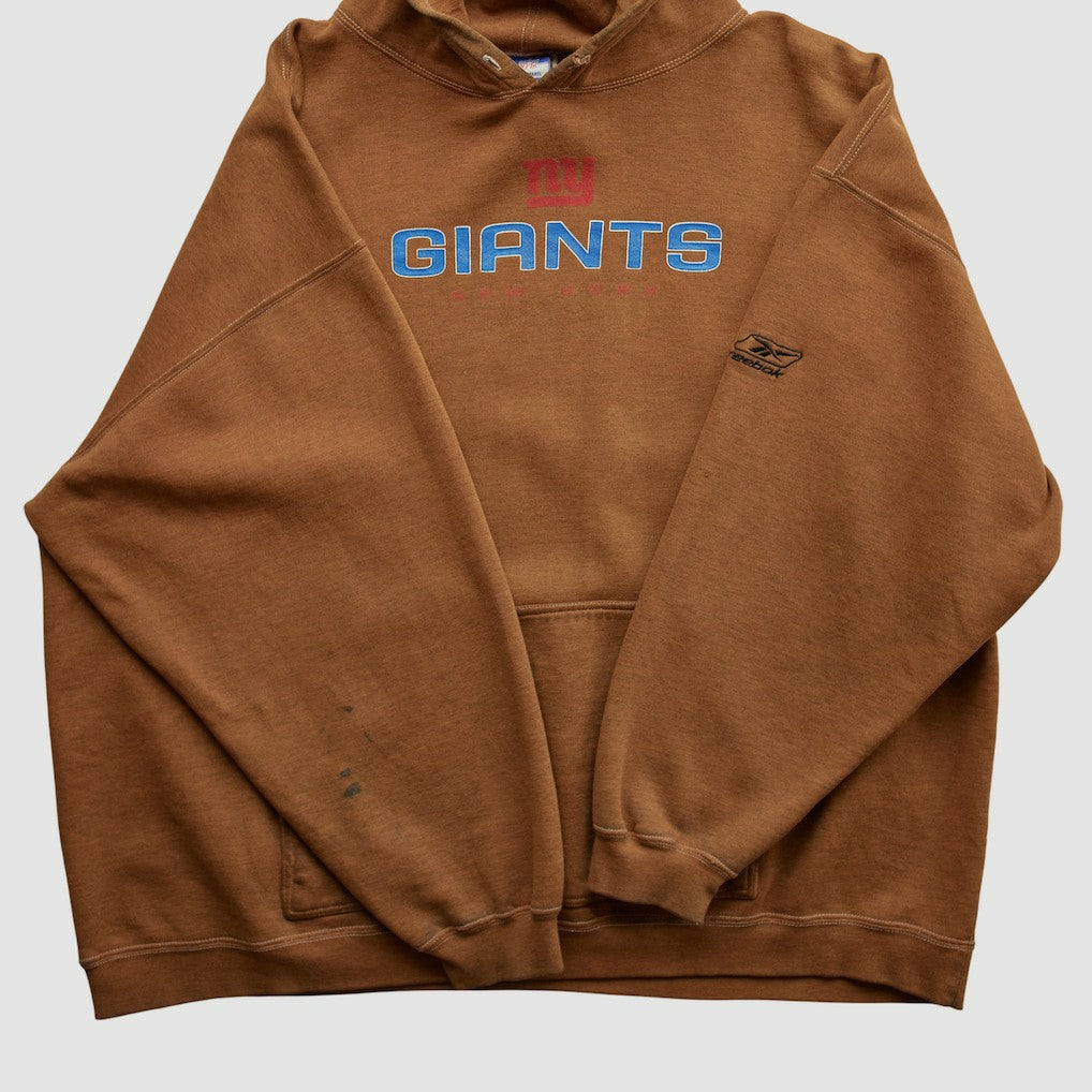 Reebok 2000s Hooded Pullover Sweatshirt - New York Giants