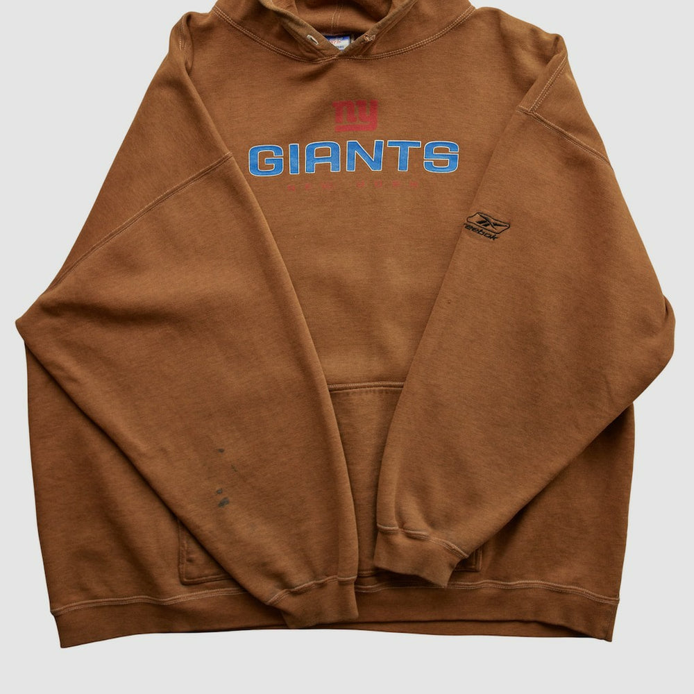Reebok 2000s Hooded Pullover Sweatshirt - New York Giants