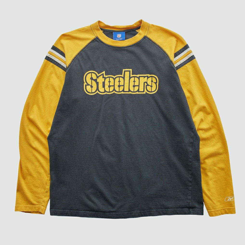 Reebok 2000s Long Sleeve T-shirt - Pittsburgh Steelers