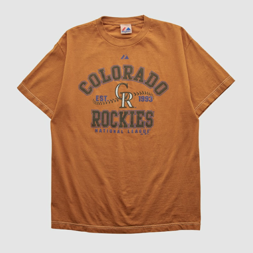MLB Colorado Rockies Majestic 2000s T-shirt