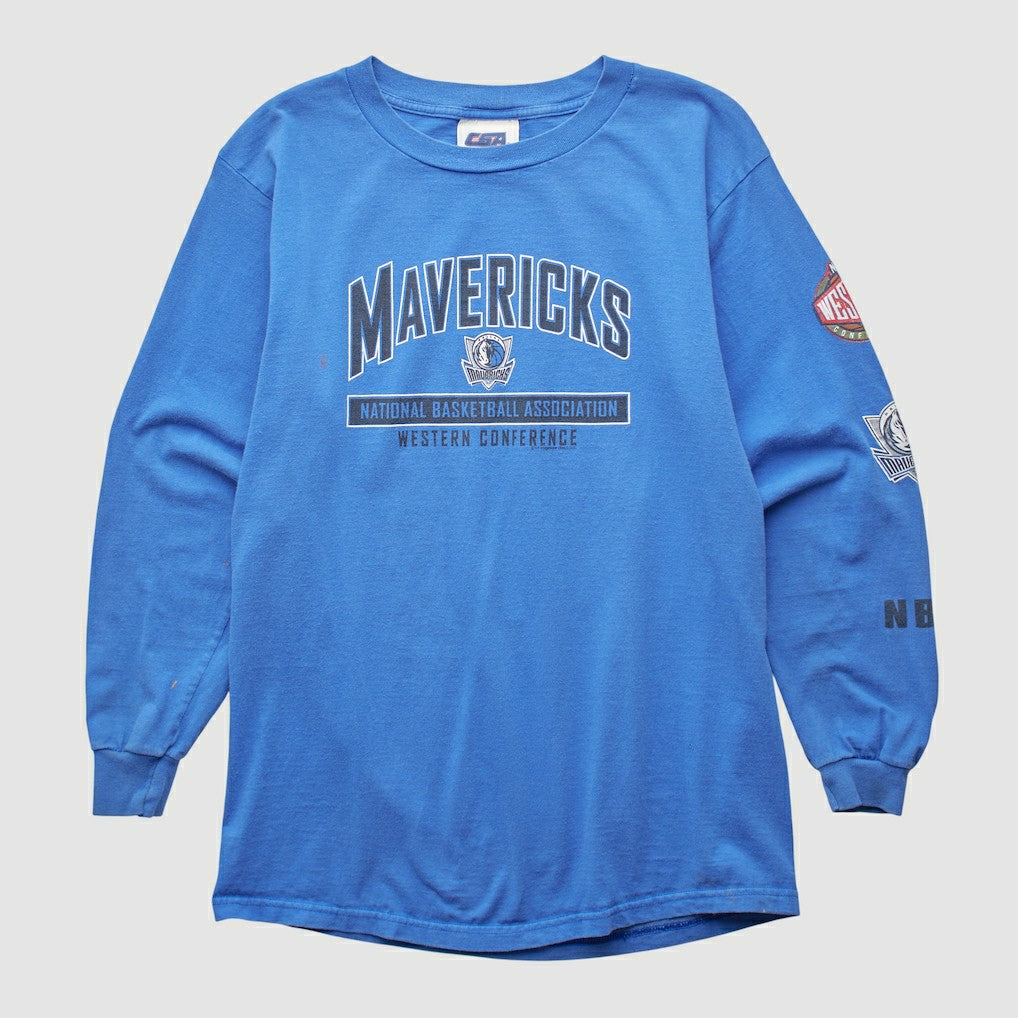 NBA Dallas Mavericks CSA 2000s Long Sleeve T-shirt sale