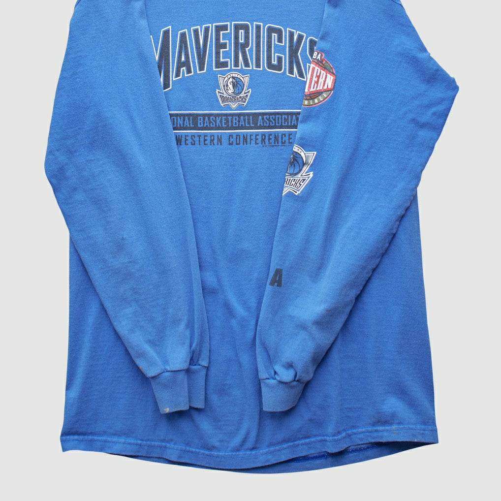 NBA Dallas Mavericks CSA 2000s Long Sleeve T-shirt sale
