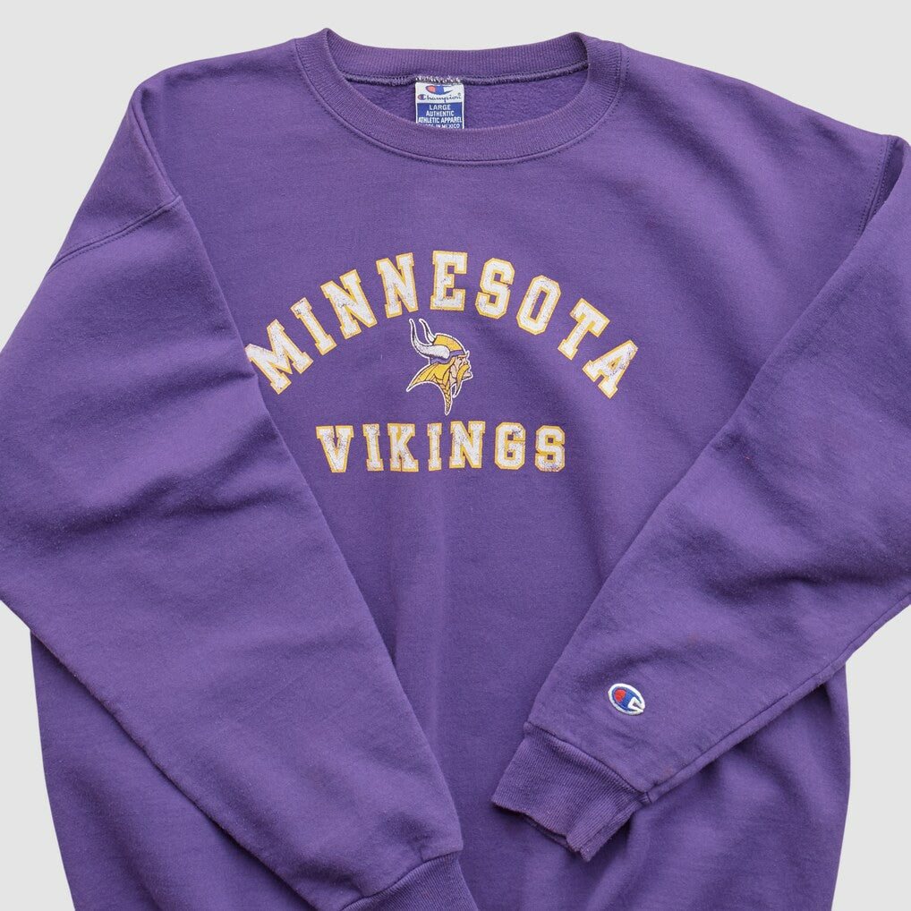 Champion 90s Pullover Sweatshirt - Minnesota Vikings