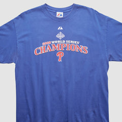 MLB World Series Champions Majestic 2008 T-shirt
