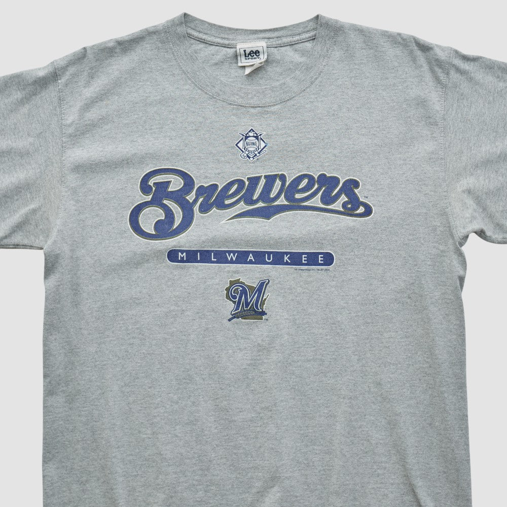 MLB Milwaukee Brewers Lee Sport 2000s T-shirt