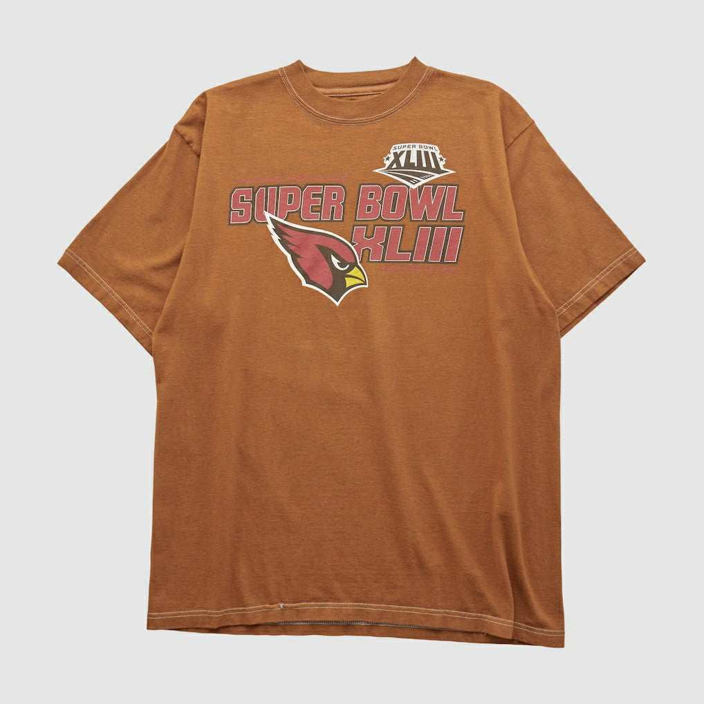 Super Bowl XLIII Reebok 2009 T-shirt - Arizona Cardinals