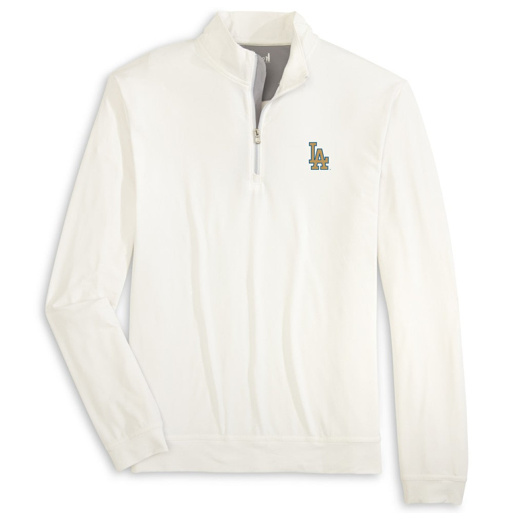 MLB Los Angeles Dodgers johnnie-O 2026 Gold Collection Motion Quarter-Zip Pullover