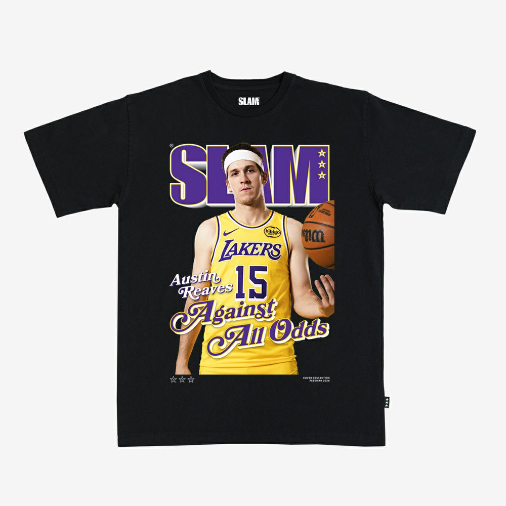NBA Austin Reaves Los Angeles Lakers SLAM Unisex Cover T-Shirt