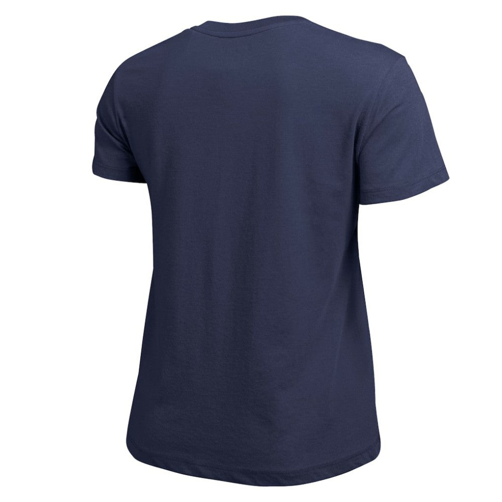 NHL Navy Nashville Predators Champion Women's Wordmark Lockup T-Shirt