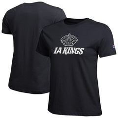 NHL Black Los Angeles Kings Champion Women's Wordmark Lockup T-Shirt