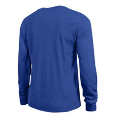 NHL Royal New York Rangers Champion Women's Wordmark Lockup Long Sleeve T-Shirt