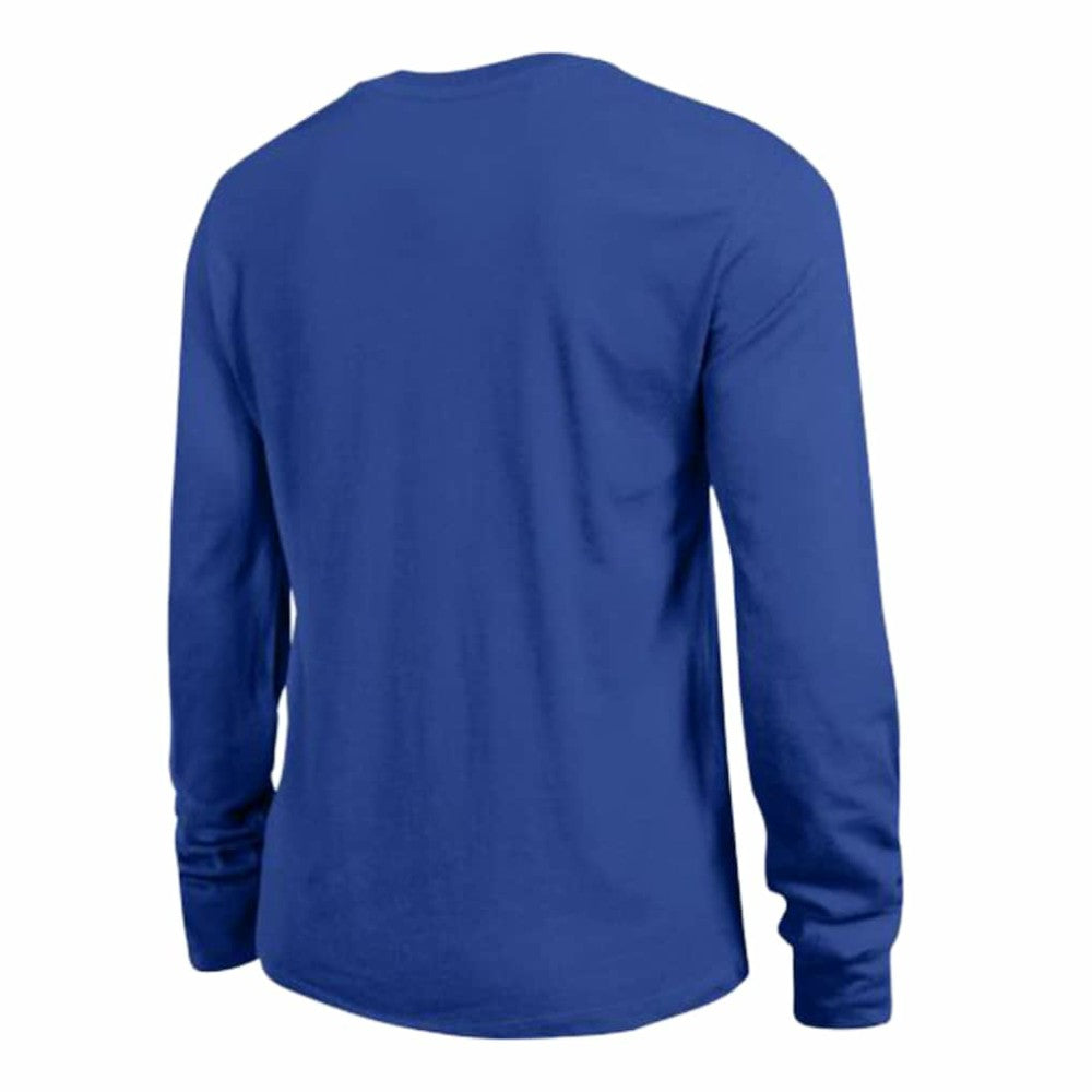 NHL Royal Tampa Bay Lightning Champion Women's Wordmark Lockup Long Sleeve T-Shirt