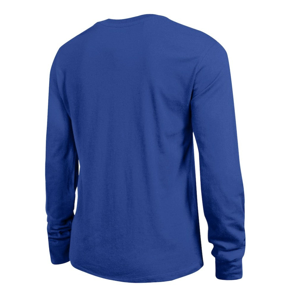 NHL Royal Toronto Maple Leafs Champion Women's Wordmark Lockup Long Sleeve T-Shirt