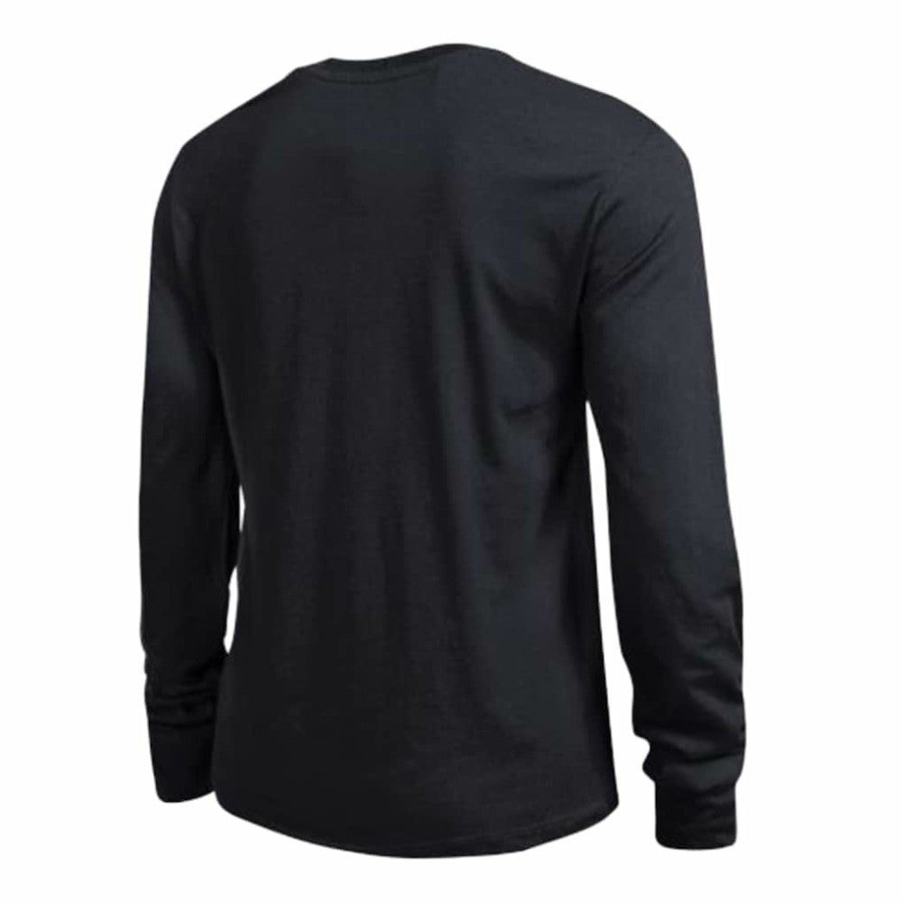 NHL Black Carolina Hurricanes Champion Women's Wordmark Lockup Long Sleeve T-Shirt