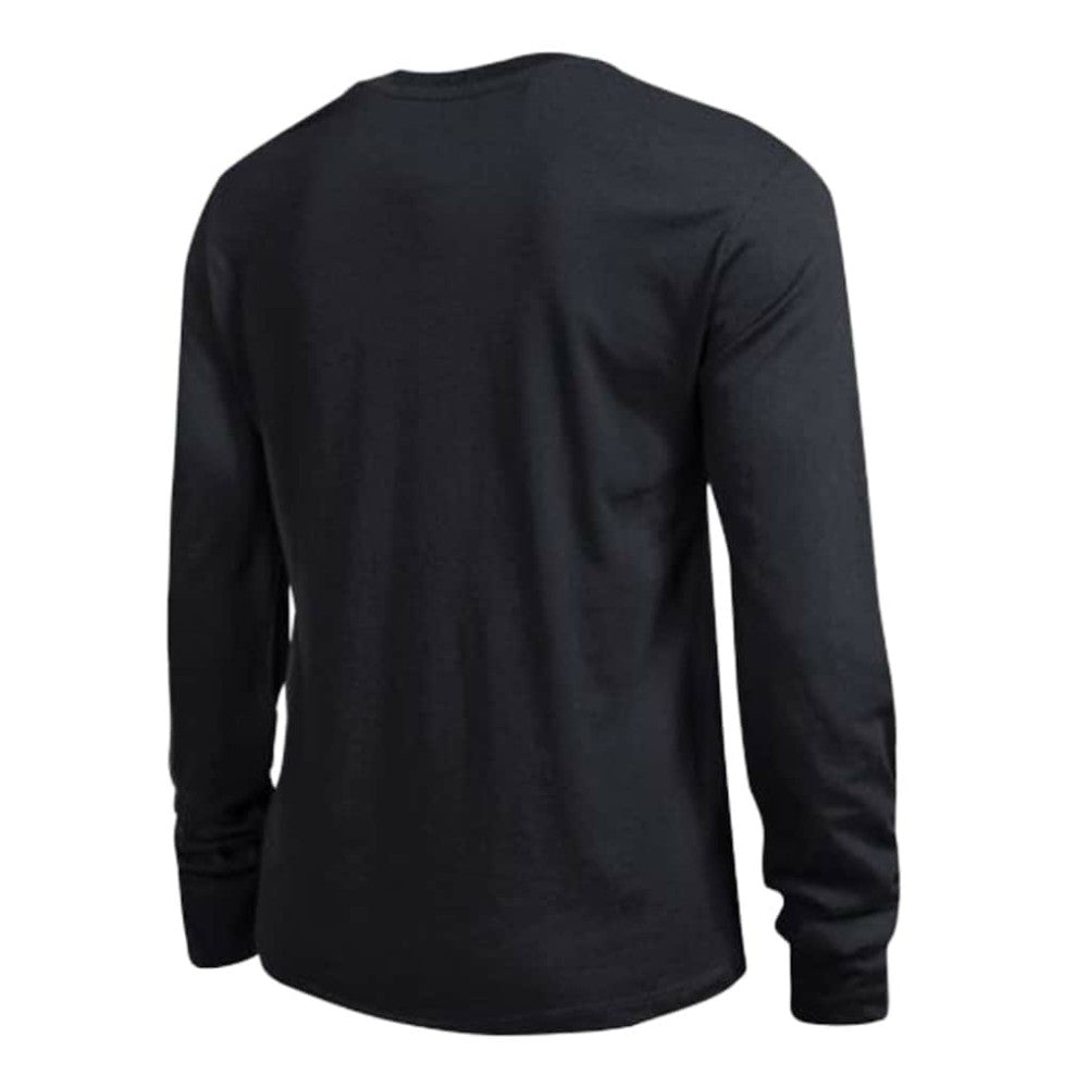 NHL Black Dallas Stars Champion Women's Wordmark Lockup Long Sleeve T-Shirt
