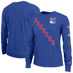 NHL Royal New York Rangers Champion Women's 2-Hit Long Sleeve T-Shirt