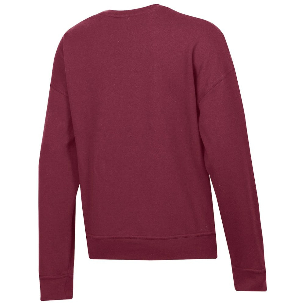 NHL Burgundy Colorado Avalanche Champion Women's Wordmark Lockup Powerblend Sweatshirt