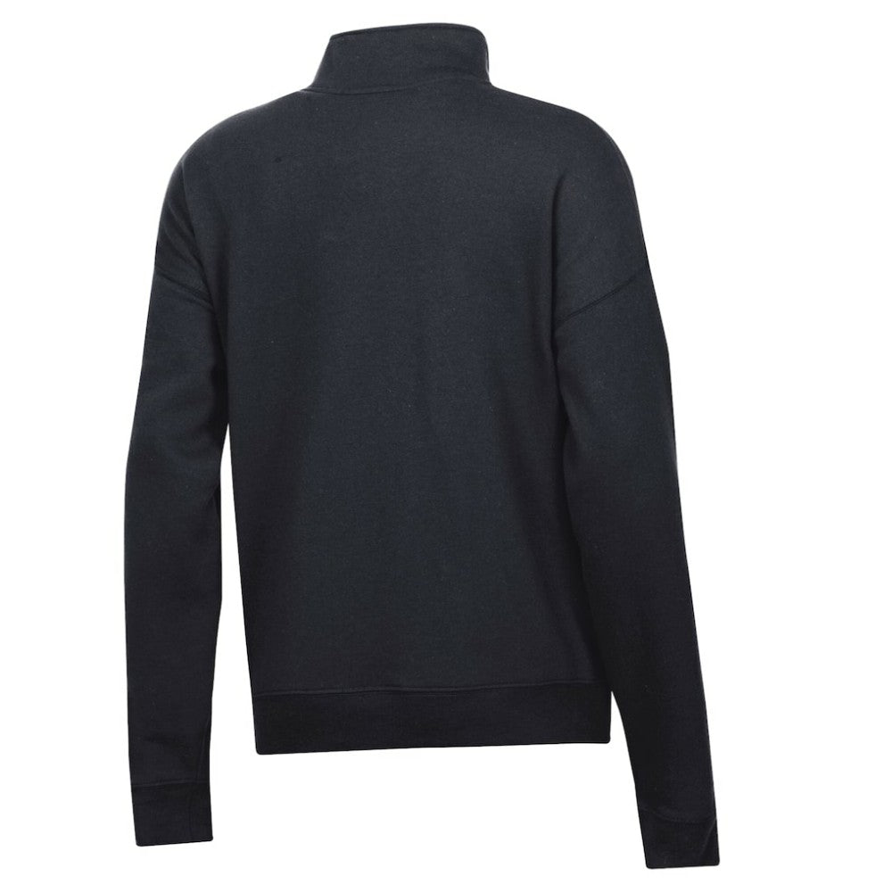 NHL Black Vegas Golden Knights Champion Women's Powerblend Quarter-Zip Sweatshirt