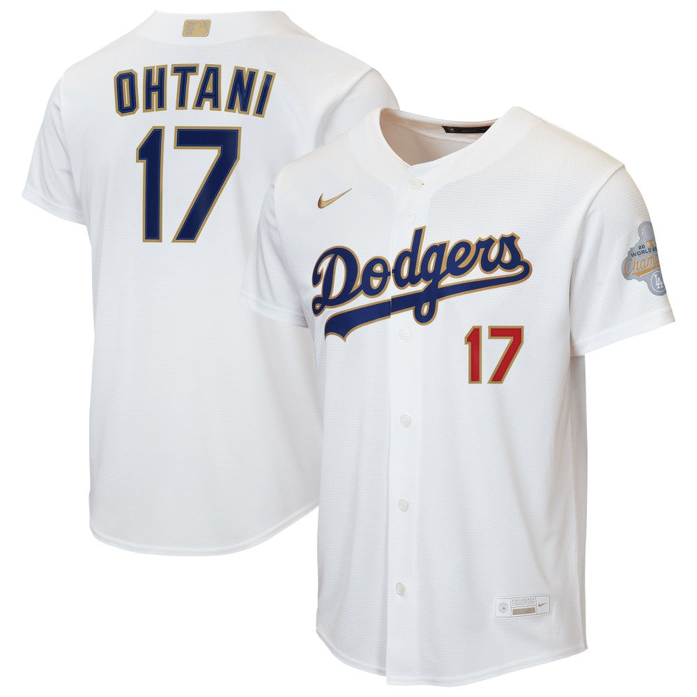 MLB Shohei Ohtani Los Angeles Dodgers Nike Youth 2026 Gold Collection Home Replica Jersey