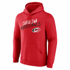 NHL Red Carolina Hurricanes Hustle Personalized Name & Number Hoodie