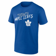 NHL Blue Toronto Maple Leafs Big & Tall Hustle Personalized Name & Number T-Shirt