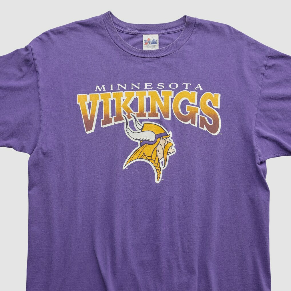 Majestic 2000s T-shirt - Minnesota Vikings