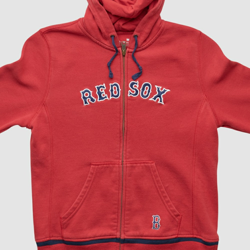 MLB Boston Red Sox Nike 2000s Hooded Full Zip Sweatshirt