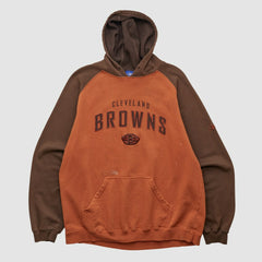 Reebok 2000s Hooded Pullover Sweatshirt - Cleveland Browns