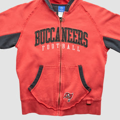 Reebok 2000s Hooded Full Zip Sweatshirt - Tampa Bay Buccaneers