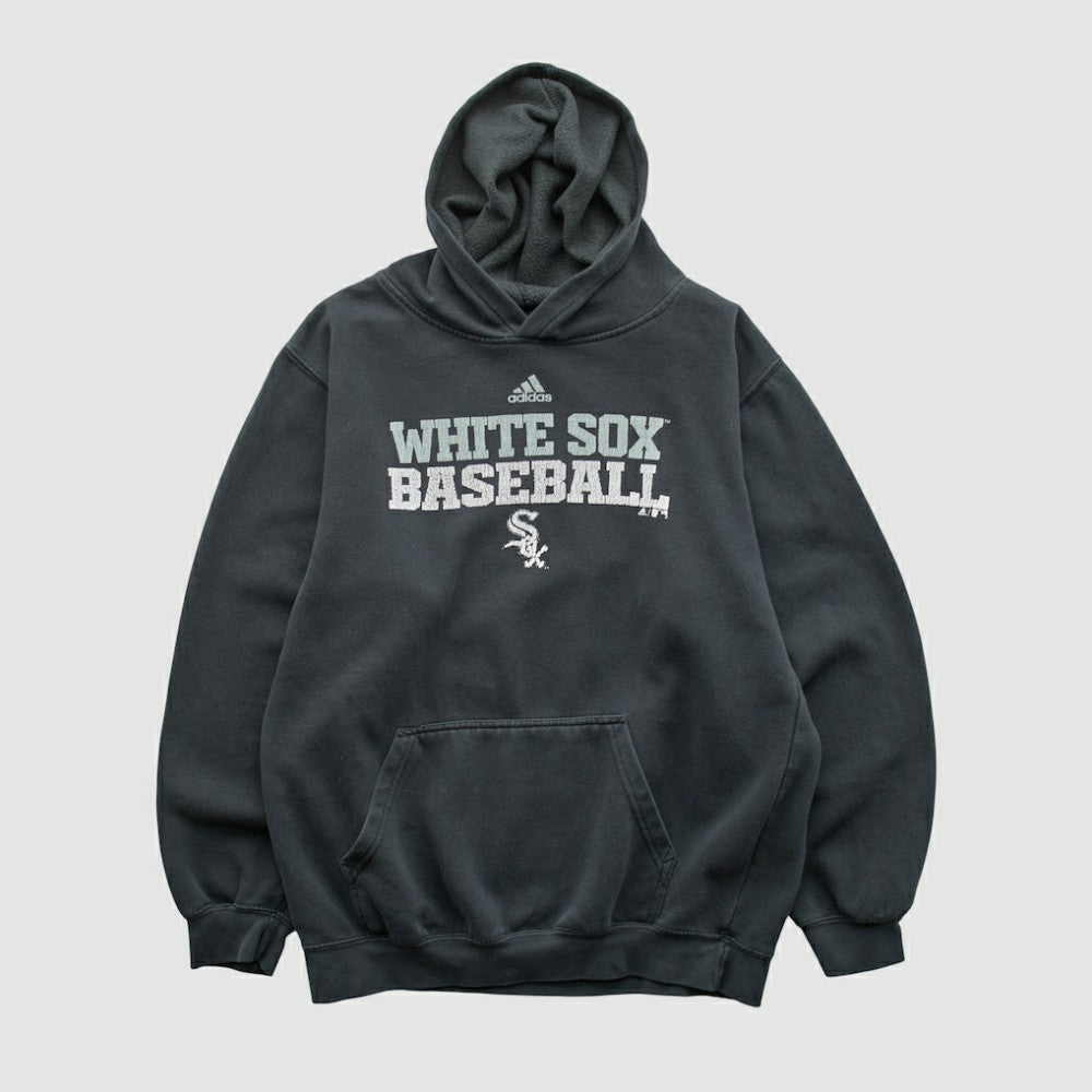 MLB Chicago White Sox Adidas 2010s Hooded Pullover Sweatshirt