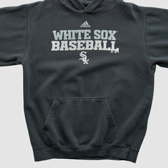 MLB Chicago White Sox Adidas 2010s Hooded Pullover Sweatshirt